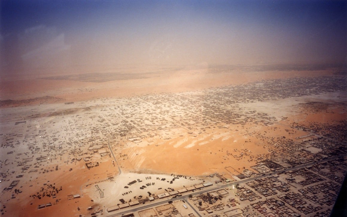 Nouakchott from the air